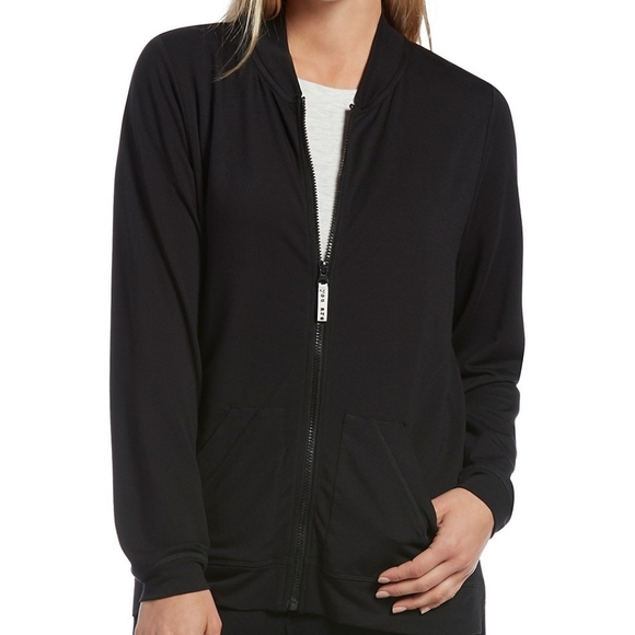NWT Hue full zip lounge jacket size small